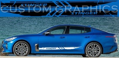 Personalize Your Drive: Car Vinyl Wraps Compatible with Kia Stinger