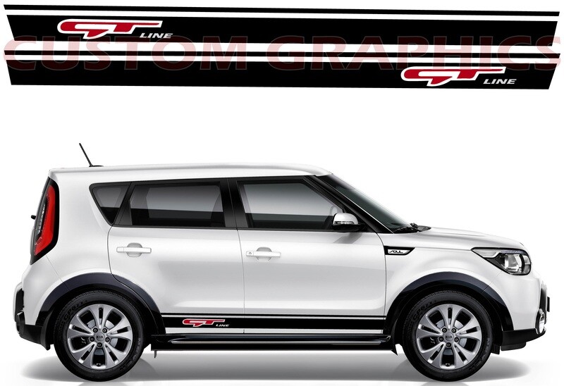 Upgrade Your Car&#39;s Look with Vinyl Stickers Compatible with Kia Soul