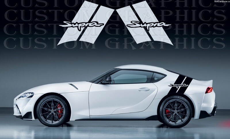 Revamp Your Ride with Vinyl Auto Decals Compatible with Supra Gr 2024