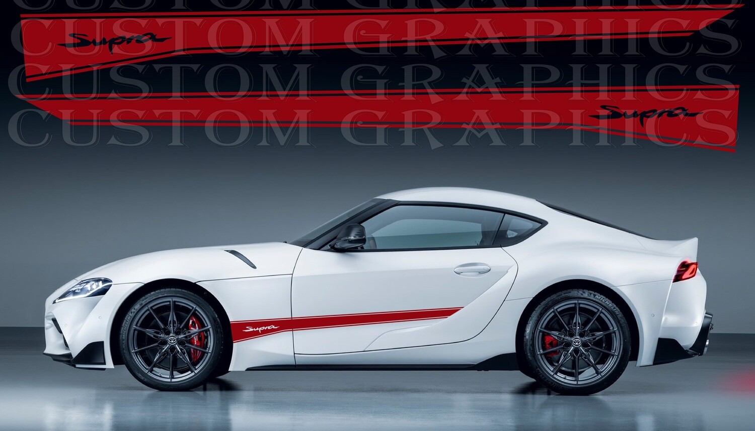 Stick and Drive: Premium Car Vinyl Graphics Compatible with Supra Gr 2024