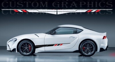 Car decals Compatible with Supra Gr 2024