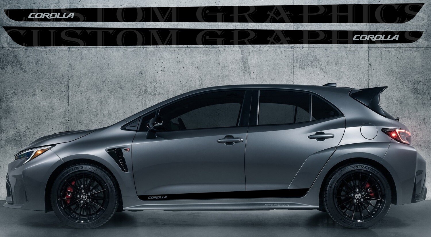 Car Stickers Galore Compatible with Corolla GR 2023