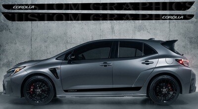 Car Stickers Galore Compatible with Corolla GR 2023