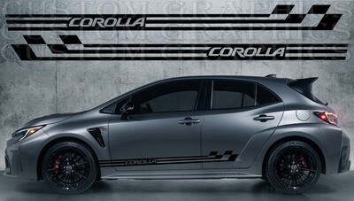 Express Your Style with Car Decals Compatible with Corolla GR 2023