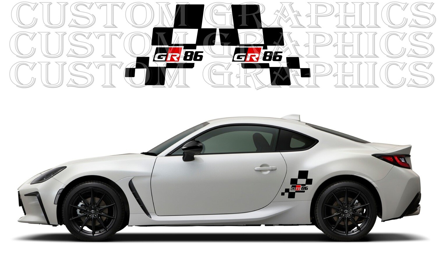 Upgrade Your Car&#39;s Look with Vinyl Stickers Compatible with GR 86