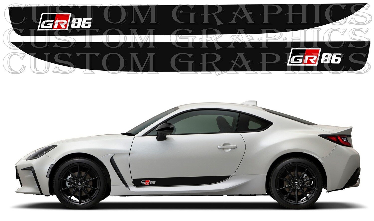 Car decals Compatible with Toyota GR 86
