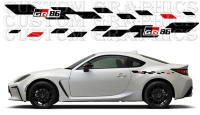 Express Your Style with Car Decals Compatible with GR 86