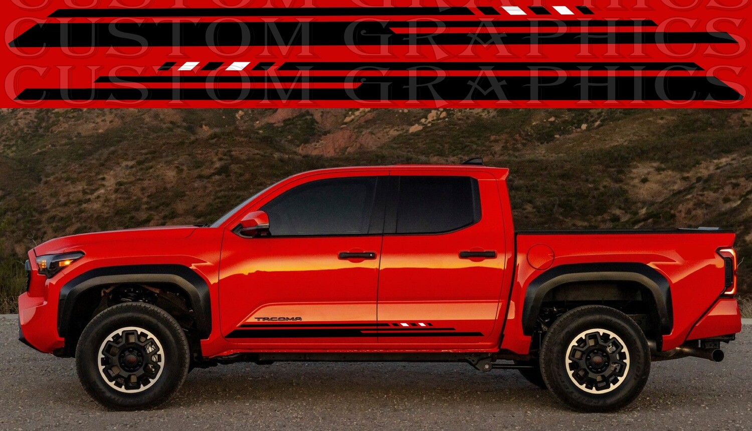 Express Your Style with Car Decals Compatible with Toyota Tacoma TRD Sport