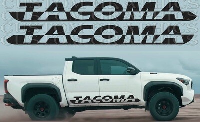 Custom Auto Vinyl Graphics Compatible with Toyota Tacoma  TRD Off Road