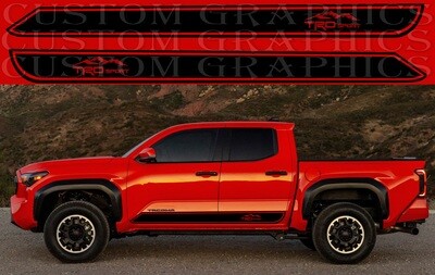 Stick and Drive: Premium Car Vinyl Graphics Compatible with Toyota Tacoma  TRD Sport