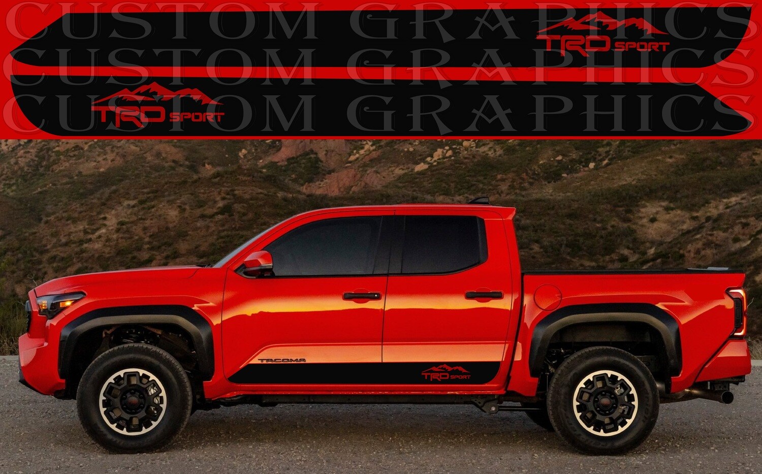 Personalize Your Drive: Car Vinyl Wraps Compatible with Toyota Tacoma TRD Sport