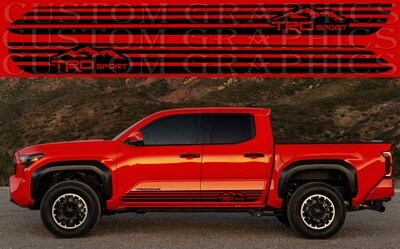 Revamp Your Ride with Vinyl Auto Decals Compatible with Toyota Tacoma  TRD Sport