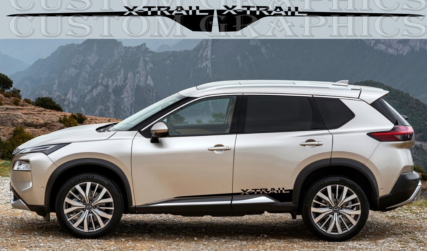 Personalize Your Drive: Car Vinyl Wraps Compatible with Nissan-X-Trail 2023 E-Power