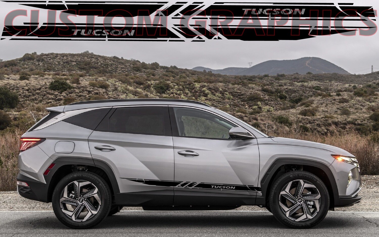 Vinyl Decals for Your Ride Compatible with Tucson