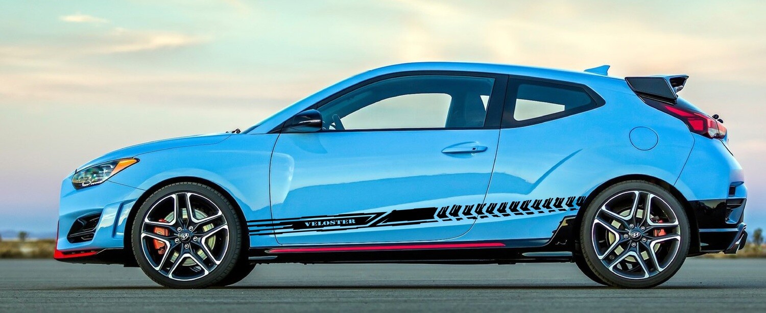 Revamp Your Ride with Vinyl Auto Decals Compatible with Veloster