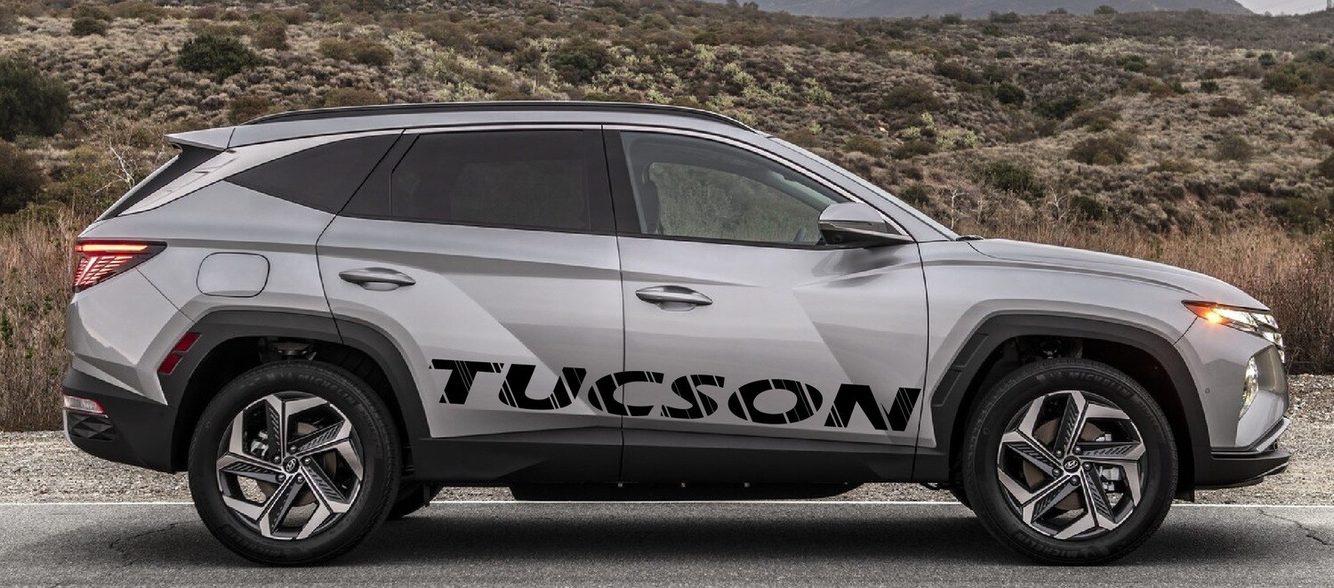 Revamp Your Ride with Vinyl Auto Decals Compatible with Tucson