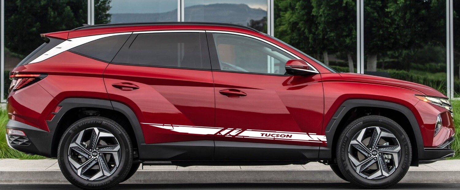 Vinyl Decals for Your Ride Compatible with Tucson