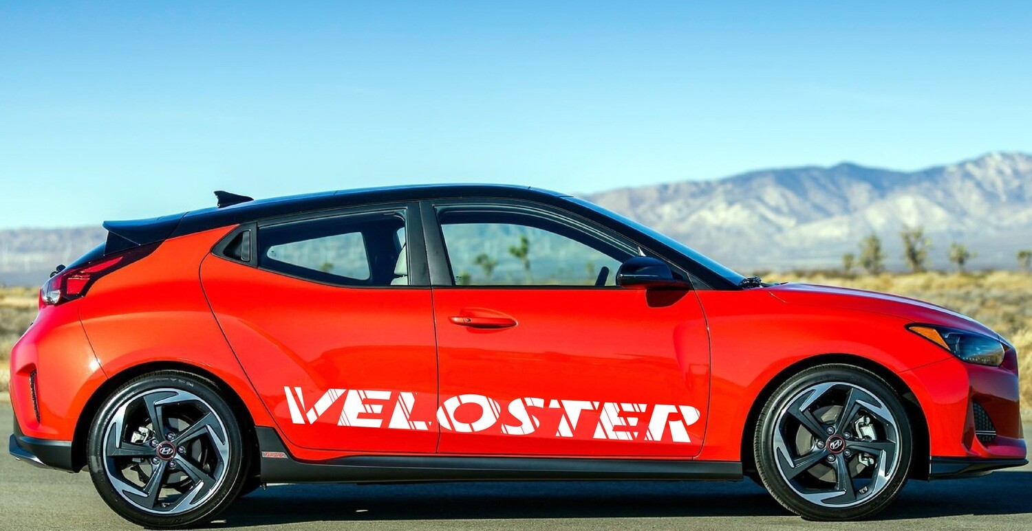 2x Express Your Style with Car Decals Compatible with Veloster