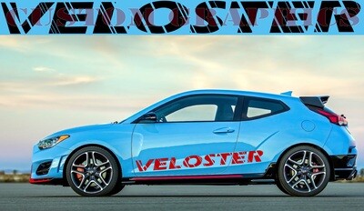 2x Express Your Style with Car Decals Compatible with Veloster