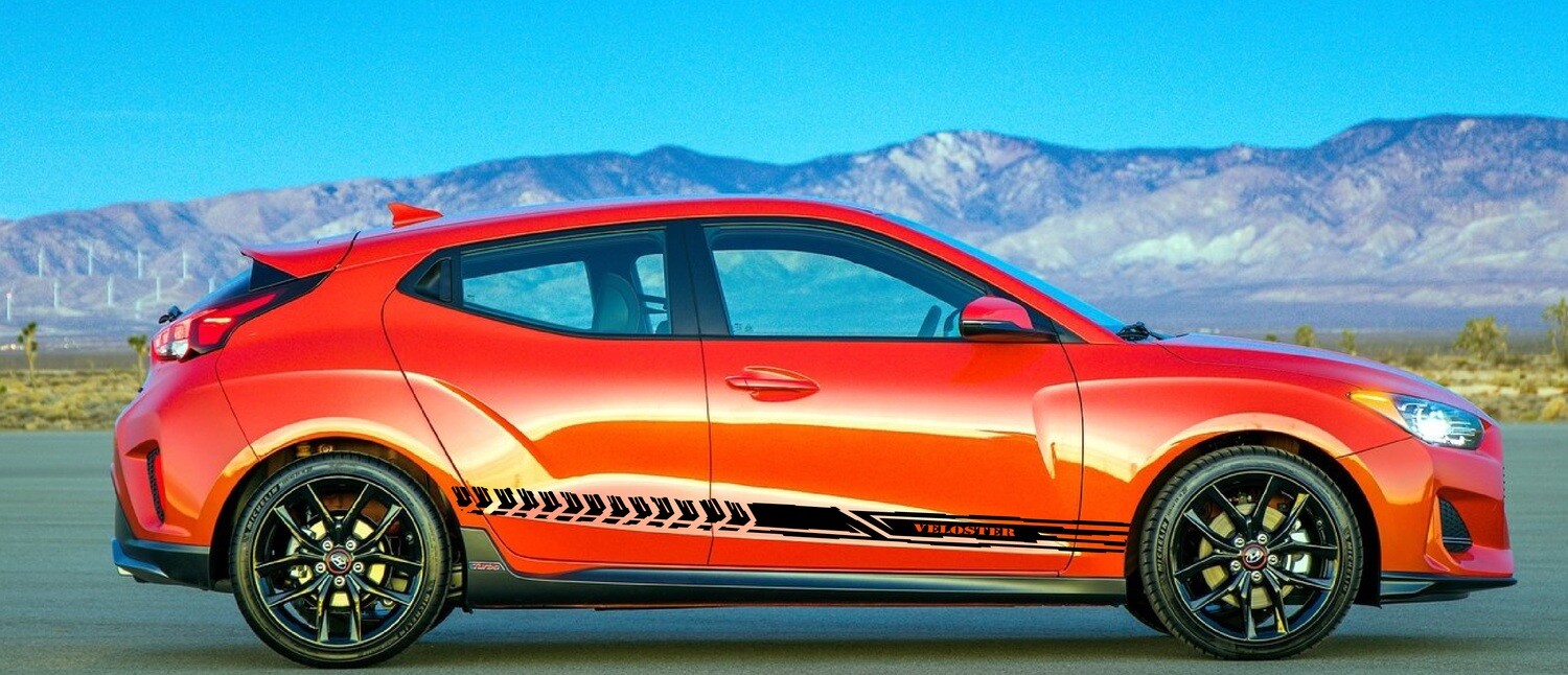 Revamp Your Ride with Vinyl Auto Decals Compatible with Veloster