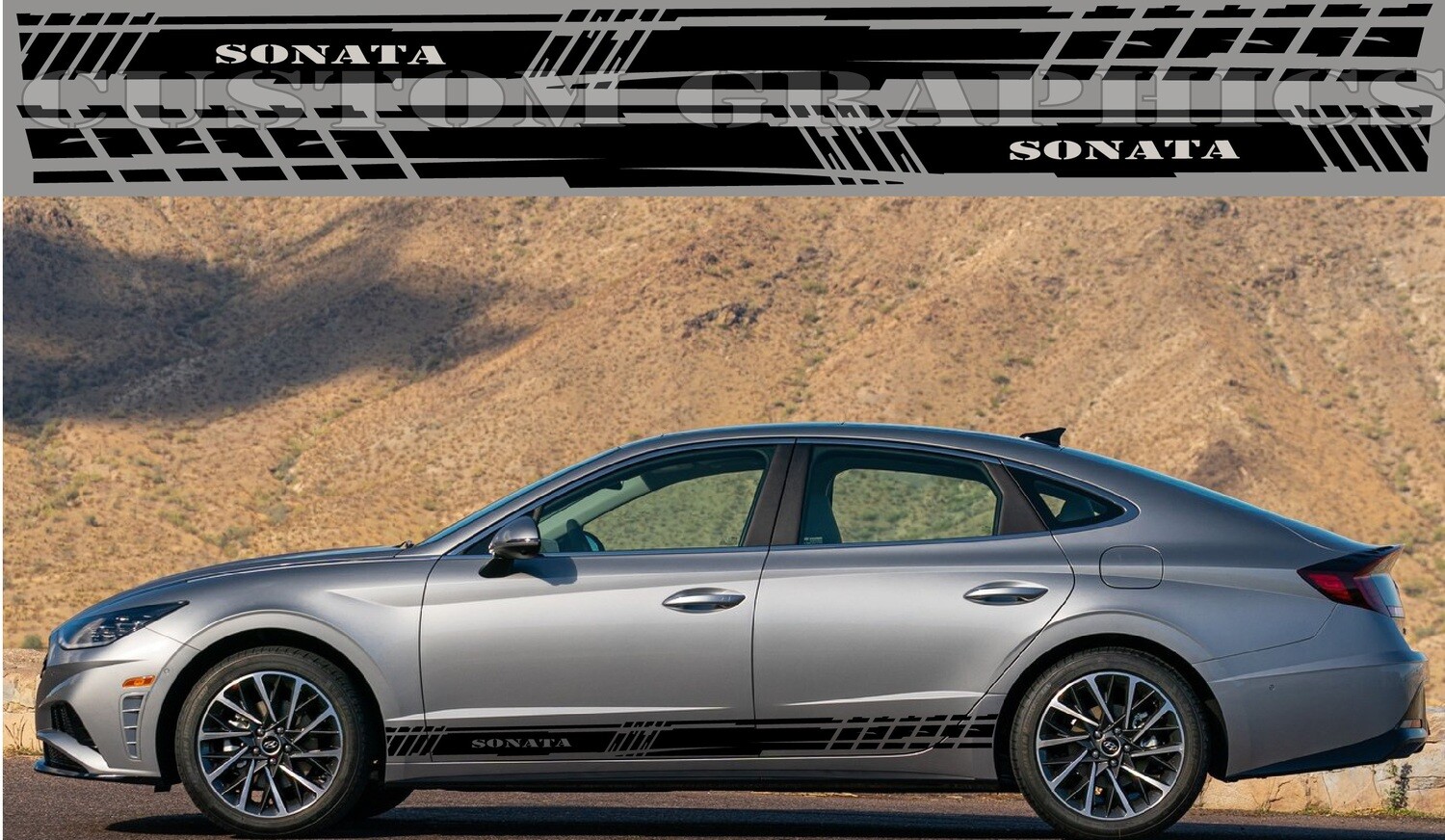 Adorn Your Auto: Vinyl Decals for Sale Compatible with Hyundai Sonata