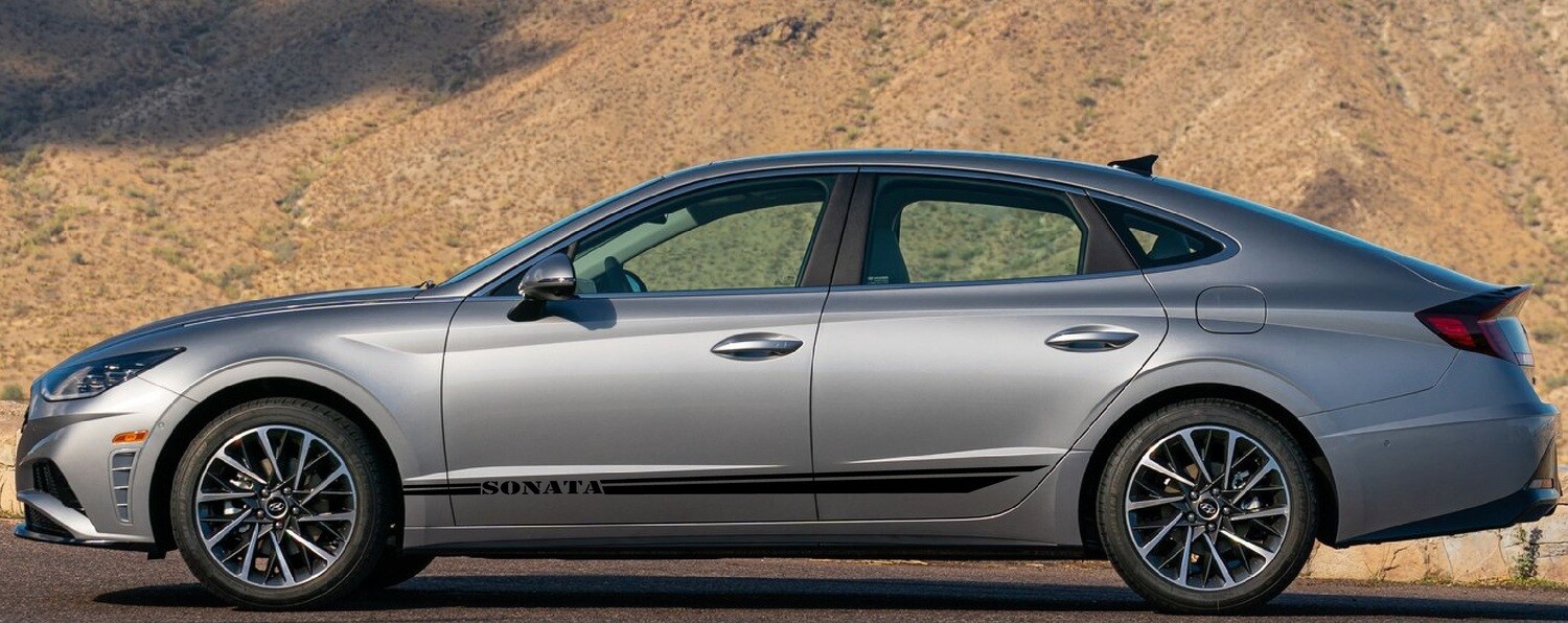 Stick and Drive: Premium Car Vinyl Graphics Compatible with Hyundai Sonata