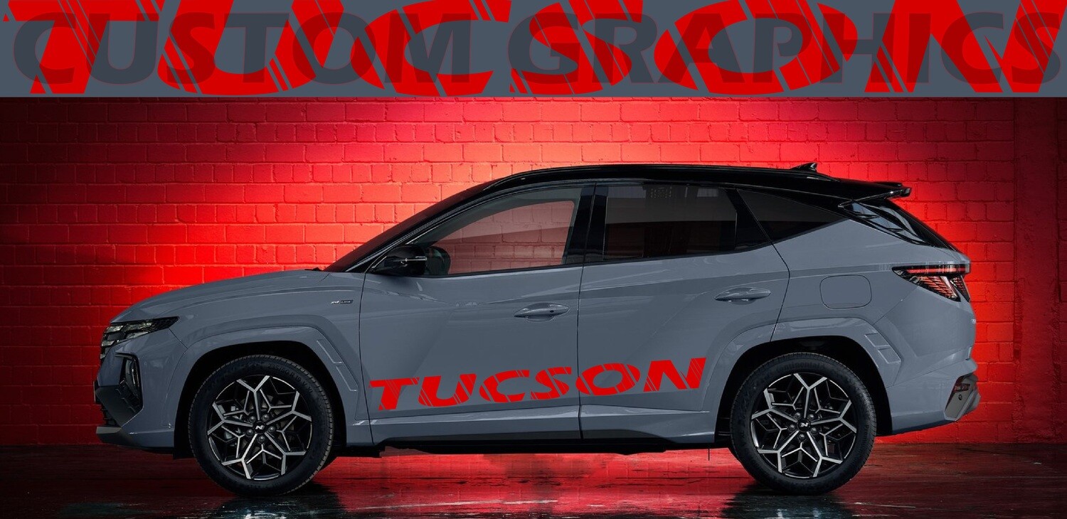 Revamp Your Ride with Vinyl Auto Decals Compatible with Tucson