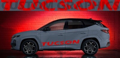 Revamp Your Ride with Vinyl Auto Decals Compatible with Tucson