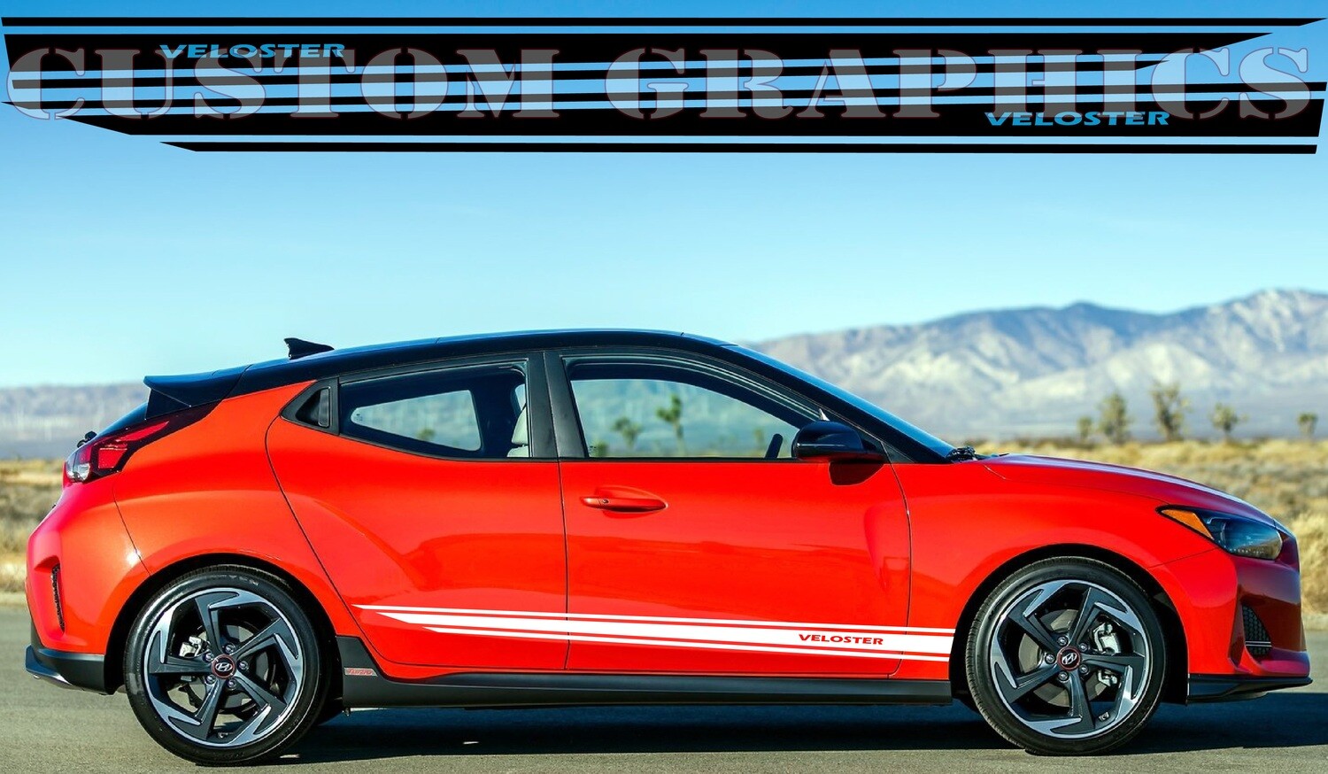 Stick and Drive: Premium Car Vinyl Graphics Compatible with Veloster