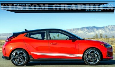 Stick and Drive: Premium Car Vinyl Graphics Compatible with Veloster