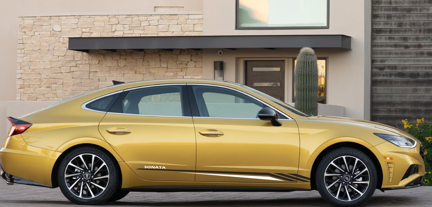 Car Stickers Galore Compatible with Hyundai Sonata