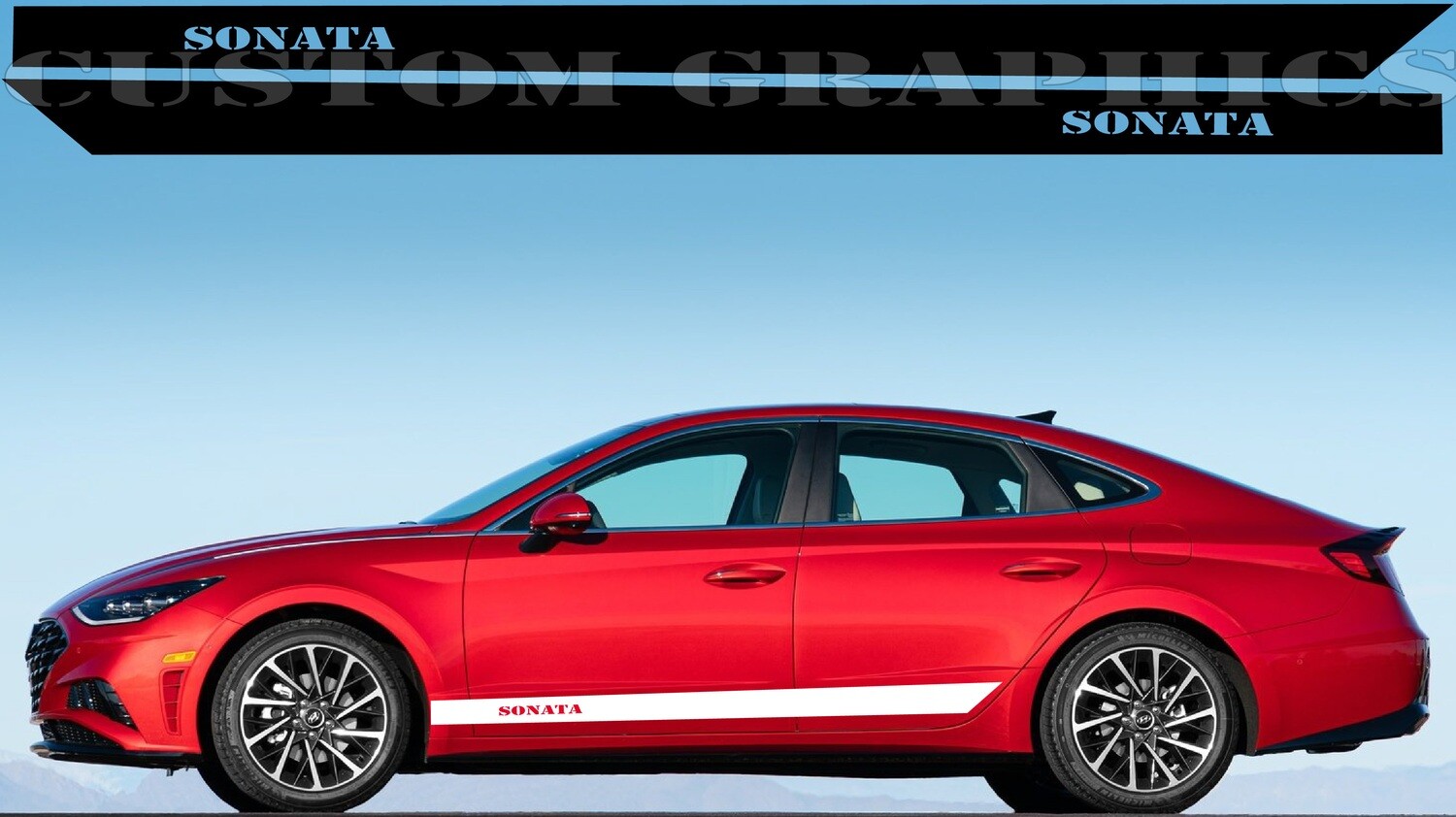 Express Your Style with Car Decals Compatible with Hyundai Sonata