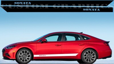 Express Your Style with Car Decals Compatible with Hyundai Sonata