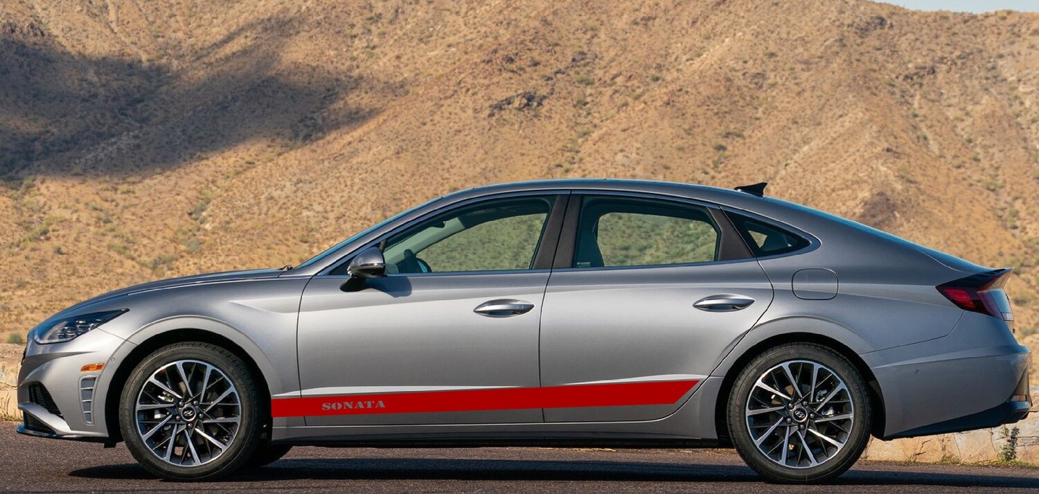 Express Your Style with Car Decals Compatible with Hyundai Sonata
