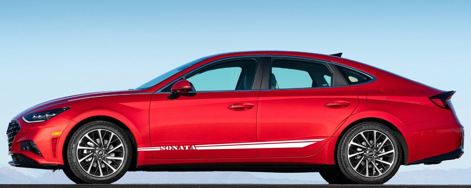 Stick and Drive: Premium Car Vinyl Graphics Compatible with Hyundai Sonata