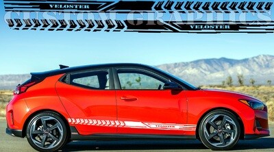Revamp Your Ride with Vinyl Auto Decals Compatible with Veloster