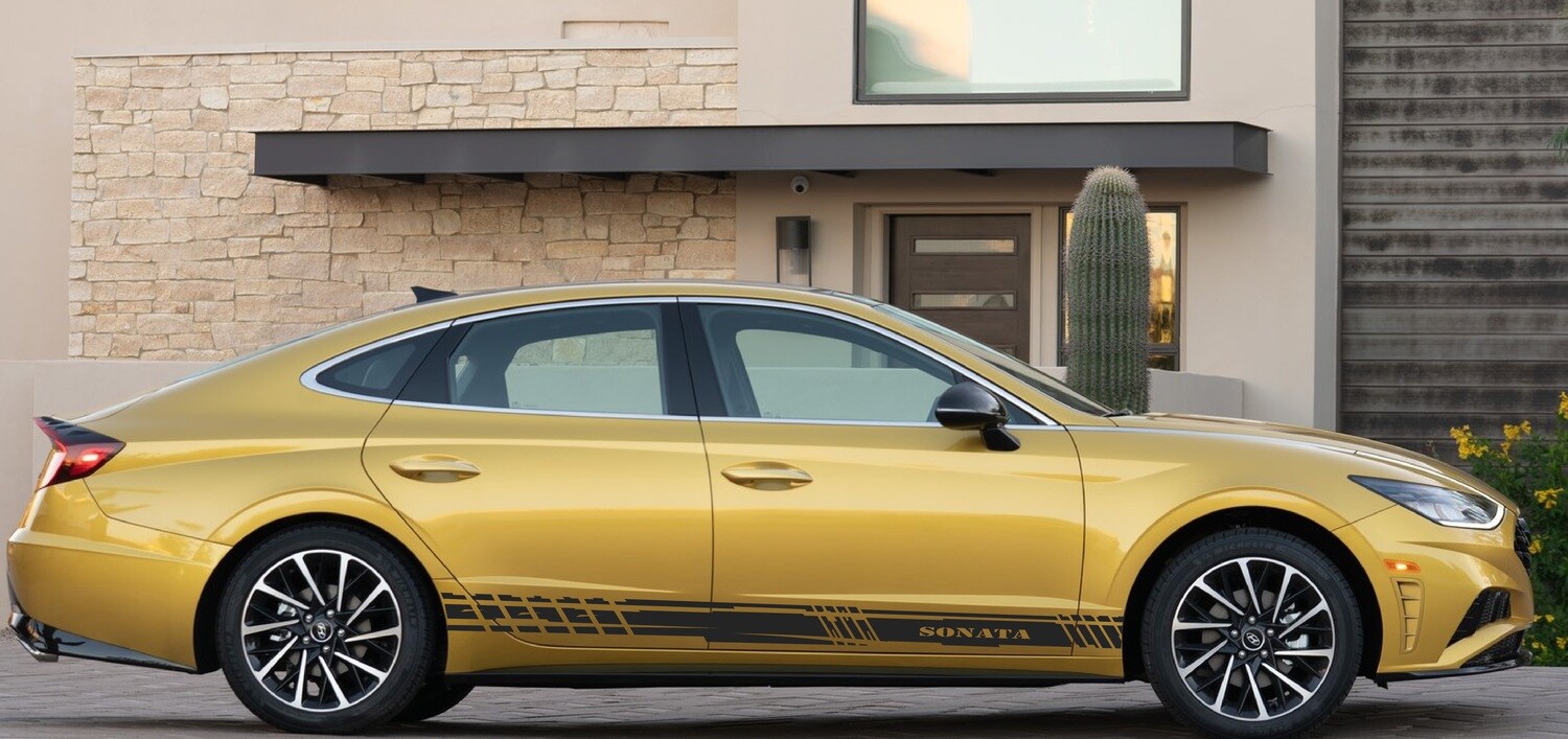 Adorn Your Auto: Vinyl Decals for Sale Compatible with Hyundai Sonata