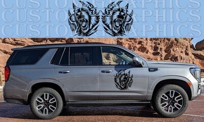 Adorn Your Auto: Vinyl Decals for Sale Compatible with GMC Yukon AT4 2020-2024