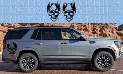 Personalize Your Drive: Car Vinyl Wraps Compatible with GMC Yukon AT4 2020-2024