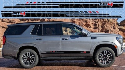 Car Stickers Galore Compatible with GMC Yukon AT4 2020-2024