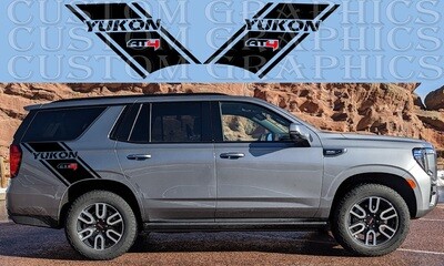 Car decals Compatible with GMC Yukon AT4 2020-2024