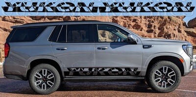 Stick and Drive: Premium Car Vinyl Graphics Compatible with GMC Yukon AT4 2020-2024