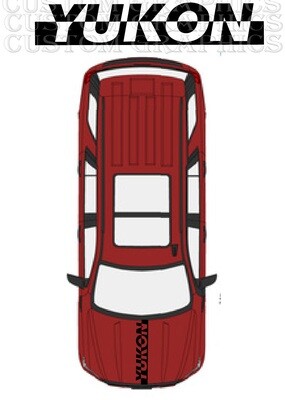 Express Your Style with Car Decals Compatible with GMC Yukon AT4 2020-2024