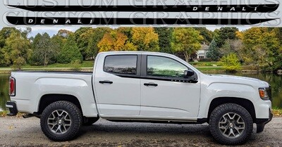 Stripe Decal Graphic stickers Kit Compatible with GMC-Canyon AT4 2023