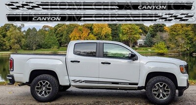 Car Stickers Galore Compatible with GMC-Canyon AT4 2023