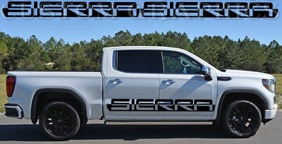 Upgrade Your Car&#39;s Look with Vinyl Stickers Compatible with Gmc Sierra 1500 Denali AT4 2019 2020 2021 2022 2023 2024