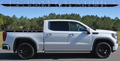 Adorn Your Auto: Vinyl Decals for Sale Compatible with Gmc Sierra 1500 Denali AT4 2019 2020 2021 2022 2023 2024