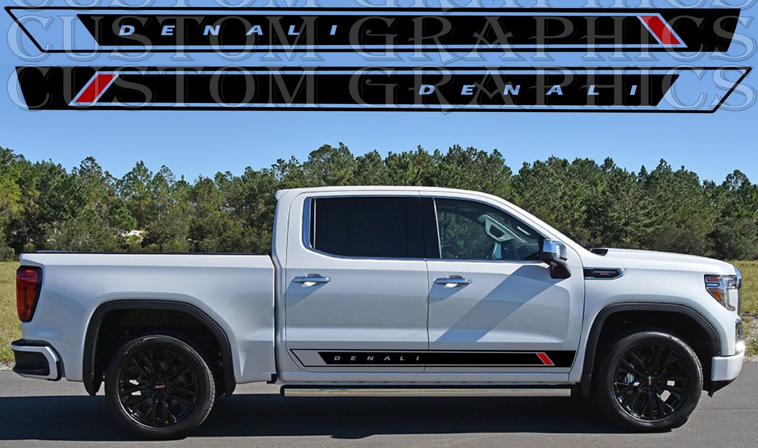 Express Your Style with Car Decals Compatible with Gmc Sierra 1500 Denali AT4 2019 2020 2021 2022 2023 2024