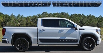 Stick and Drive: Premium Car Vinyl Graphics Compatible with Gmc Sierra 1500 Denali AT4 2019 2020 2021 2022 2023 2024