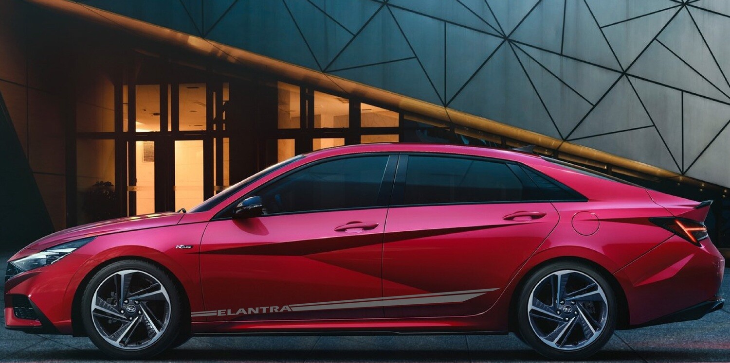 Car decals Compatible with Hyundai Elantra